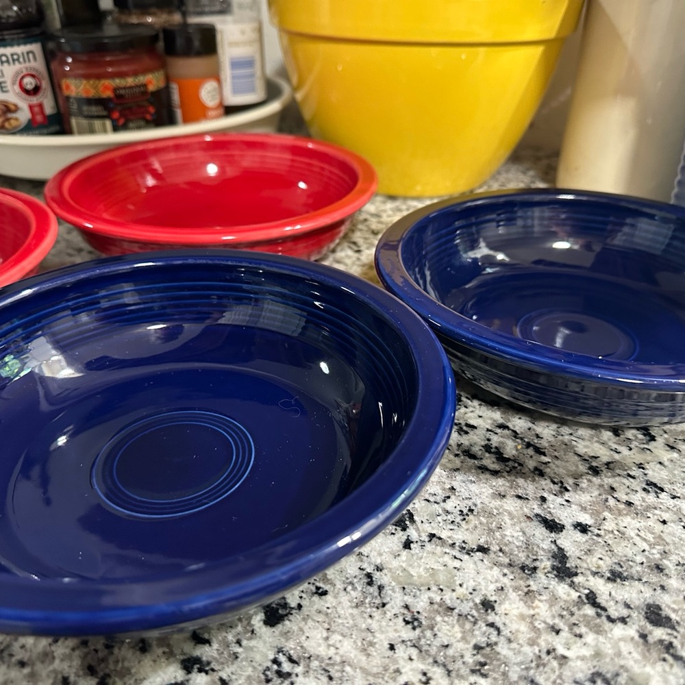 2 Fiesta 32-Ounce Individual Pasta Bowls